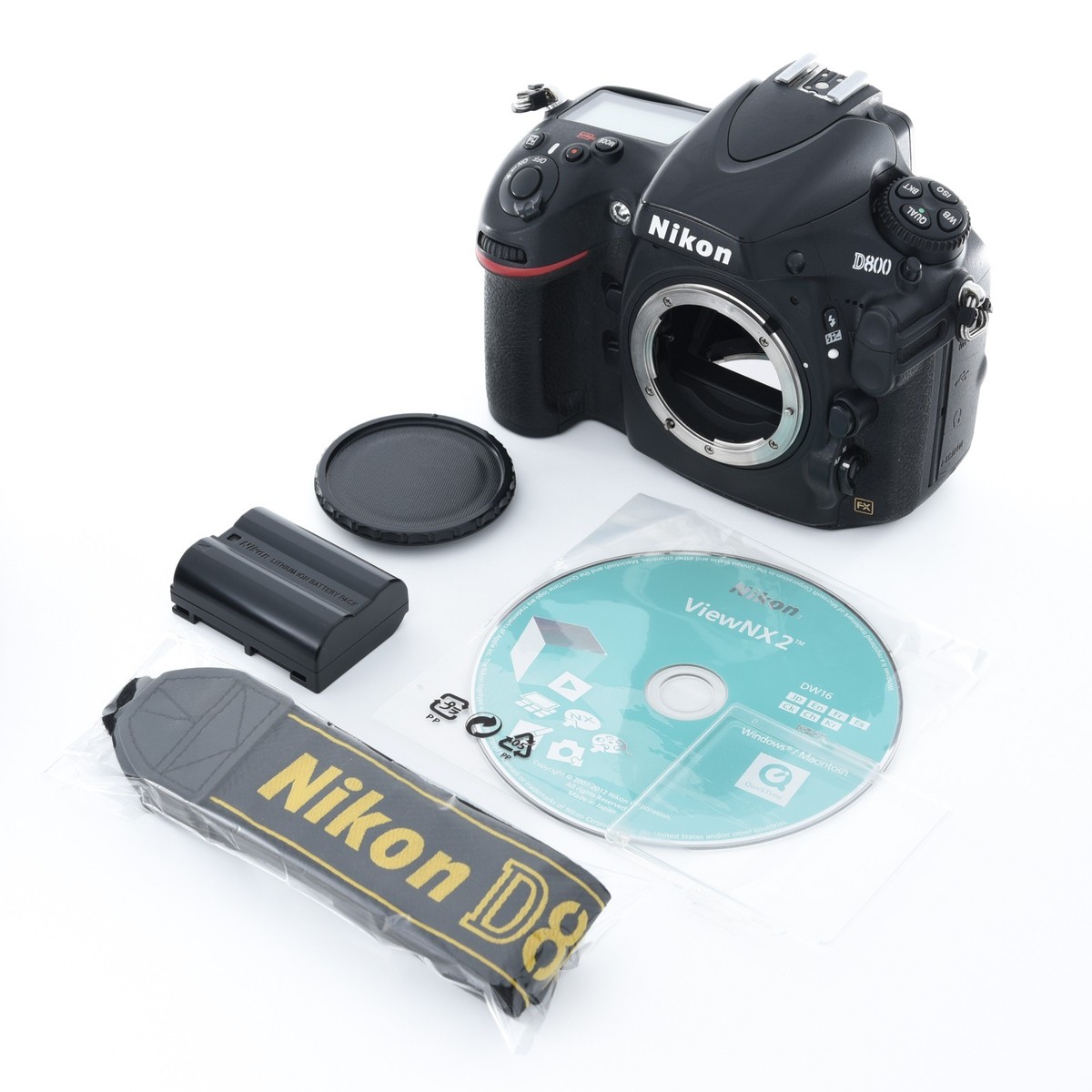 📸 Nikon D800 Full Frame DSLR 36.3MP From Japan Tested [Exc+5