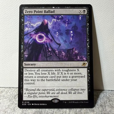 ZERO POINT BALLAD EDGE OF ETERNITIES MTG 128 RARE LP