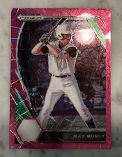2021 Panini Prizm Draft Picks - Max Muncy #PDP25 Pink Velocity Prizm (RC)