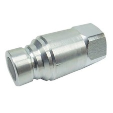 Parker FEM-502-8FP Hydraulic Quick Coupler Nipple Male Flat Face 1/2" 3675 PSI
