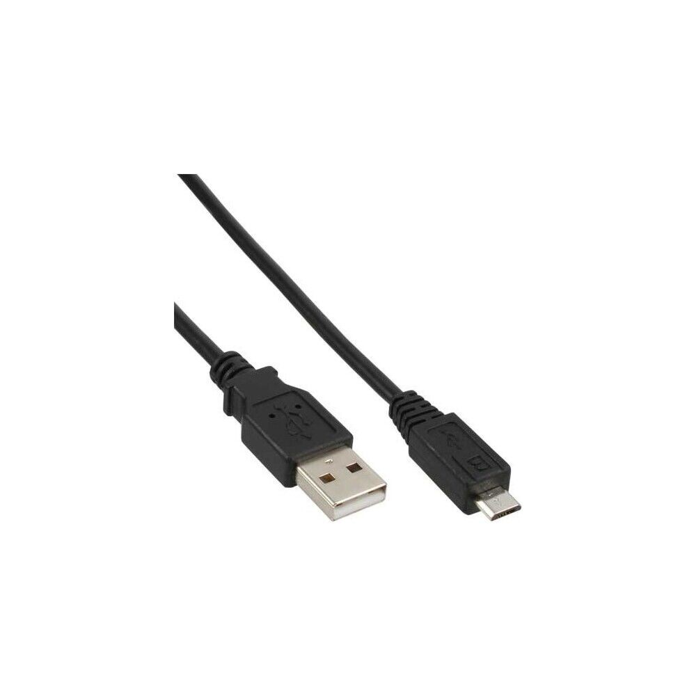 InLine cavo da USB A Maschio a Micro USB tipo B, USB 2.0, lunghezza 3 mt