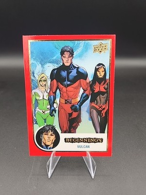 #3 VULCAN 2023(2024) UD Marvel Beginnings vol 2 series 2 RED X-MEN
