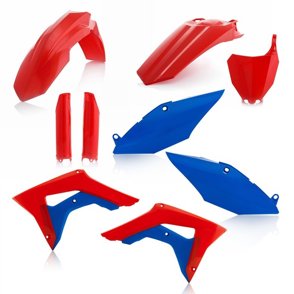 Acerbis Komplett Kunststoffsatz Rot Blau FüR Honda CRF 450 R 2017-2018-image