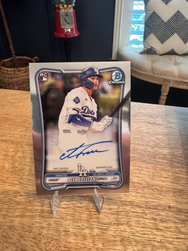 2026 Bowman - Alex Freeland (RC) Rookie Chrome Auto #CRA-AF