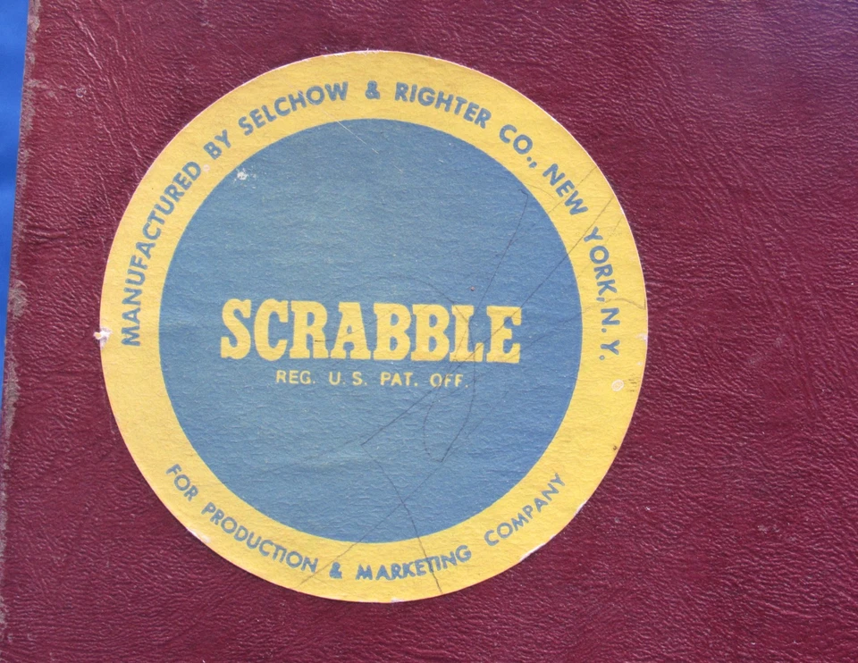 1953 Selchow & Righter Co. Scrabble Game in Original Box - Preowned - Image 3 of 4