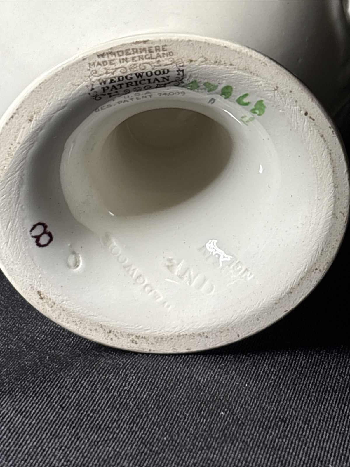 Wedgwood England Patrician Multi-Colored WINDERMERE 4.25” Compote