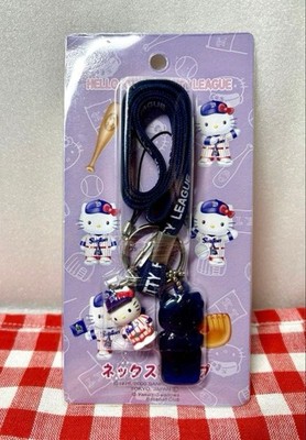 Tokyo Yakult Swallows Hello Kitty Neck Strap Rare New Unused Japan Only 66k