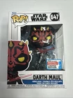 Funko Pop 647 Darth Maul Star Wars Clone Wars Fall Convention Exclusive