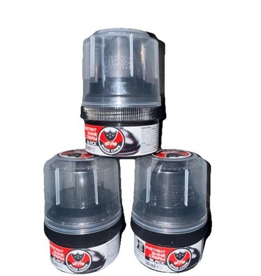 STYLE SHOE  CARE INSTANT SHINE CREAM 50ML X3 BLACK. Noir .schwarz,
