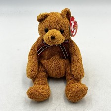 Ty Beanie Baby - WOODY the Bear (7.5 Inch) NEW MWMTs Plush Stuffed Animal Toy