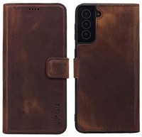 Suncase HüLle Klapp Case Book Leder Tasche Antik Coffee FüR Samsung Galaxy S26+