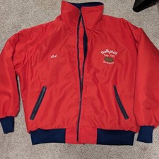 Vintage Sportsmaster Red Nylon Jacket Made in USA