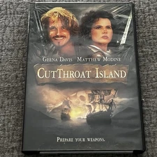 Cutthroat Island DVD 1998 Artisan Widescreen/Full Screen