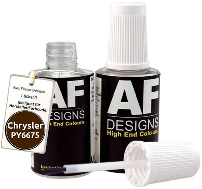 Lackstift für Chrysler PY6675 Sheriff Tan Metallic schnelltrocknend 2x20ml