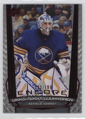 2025-26 Upper Deck Series 1 Encore Red 25/199 Ukko-Pekka Luukkonen #E-59 0nr3