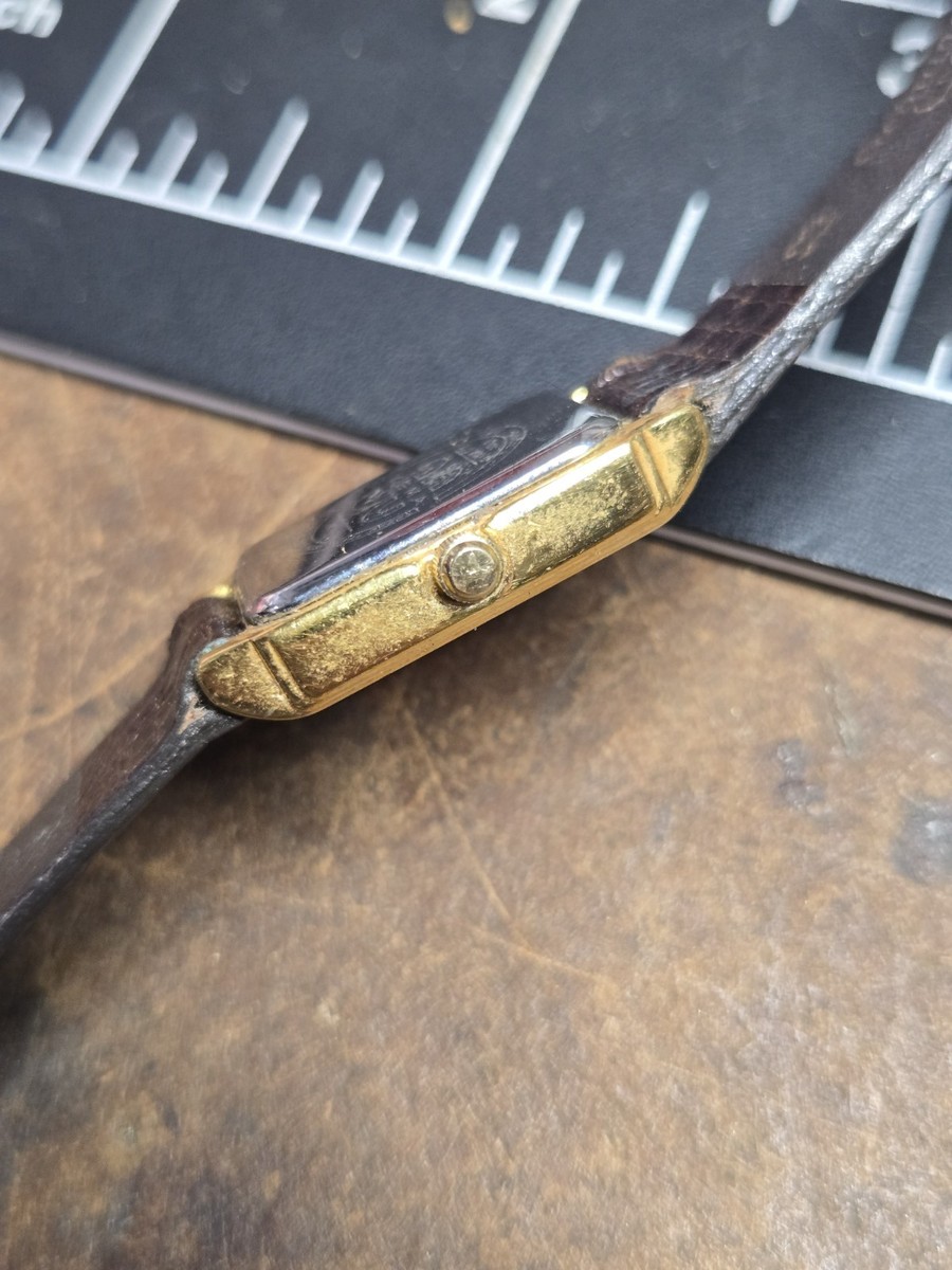 vtg yema 30th anniversary tank watch gold tone ye 336 401 | eBay
