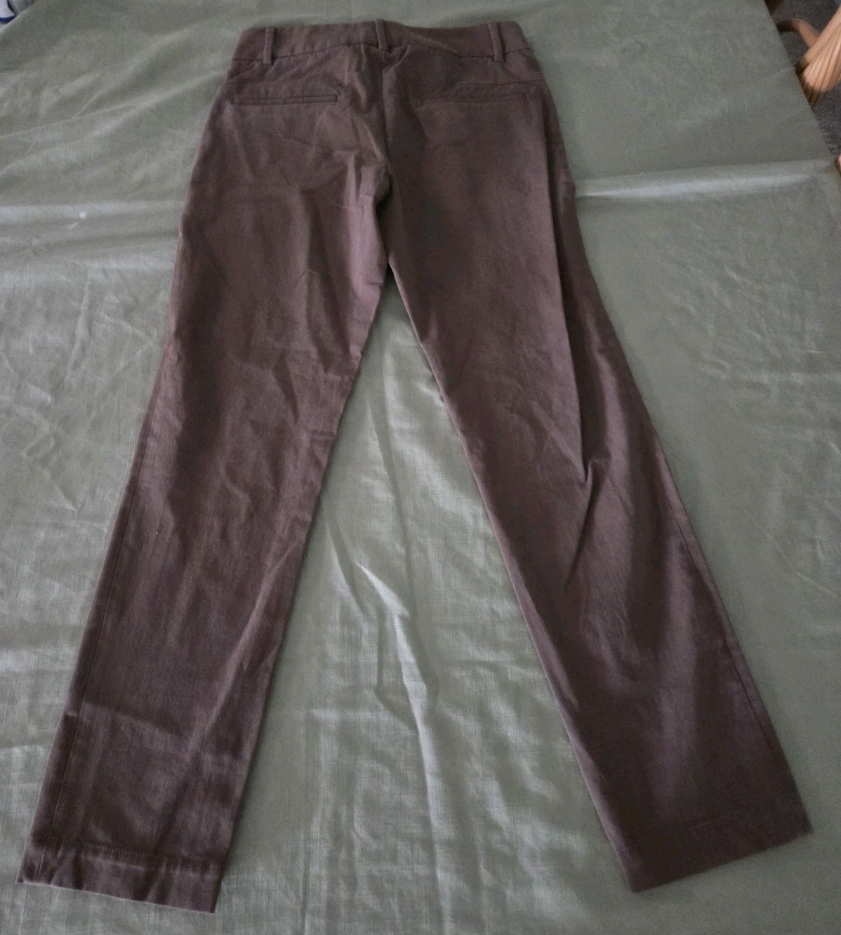 Brunello Cucinelli Solid Brown Stretch Pants Wome… - image 14