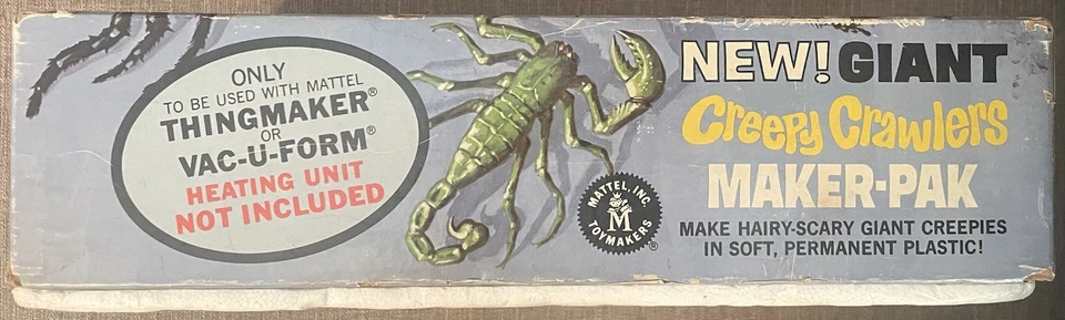 Mattel Thingmaker 1964 Giant Creepy Crawlers Maker-Pak #2 Foto 3 de 4