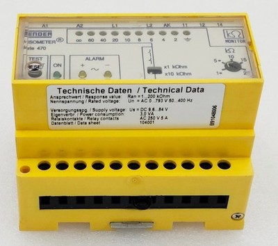 Bender IR470LY-4021 Isolationsüberwachungsgerät A-Isometer Series 470