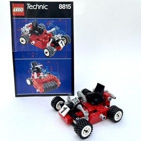 LEGO Vintage Technic Lot 8820 8815 8024: 100% Complete + Instructions & Poster