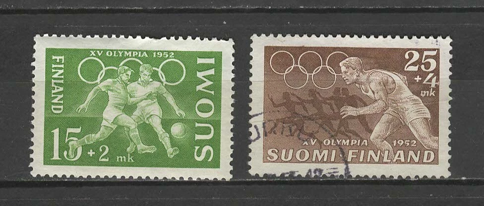 Lot De 7 Timbres Anciens Finlande Suomi - Assez Bon État