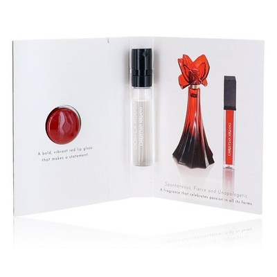 Ooh La Rouge by Christian Siriano 0.06 oz Eau De Parfum Spray for Women Sample w