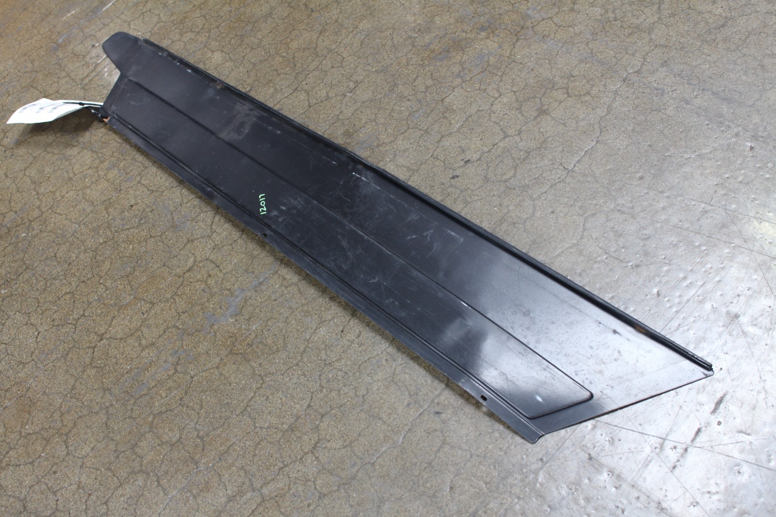 Ferrari 348, RH, Right, Door Step Plate, w/o Rubber, Bent, Used, P/N 62171900