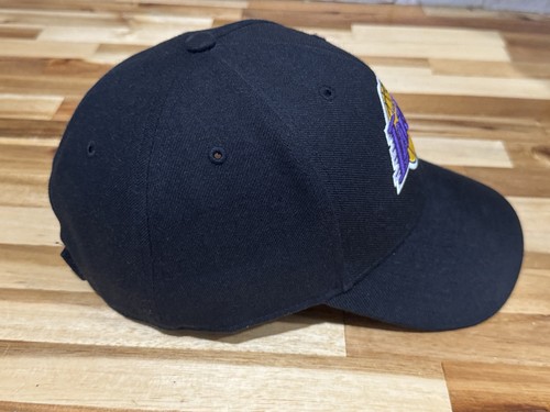 47 Brand Los Angeles Lakers NBA Adjustable Hat Basketball Black Embroidered Logo - Picture 5 of 12