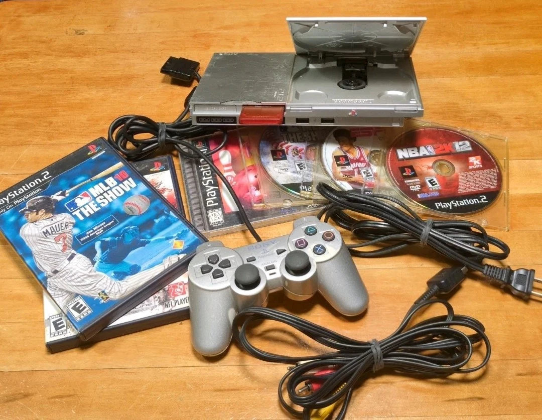 Sony PlayStation 2 NTSC-U/C Silver Video Game Consoles for sale | eBay