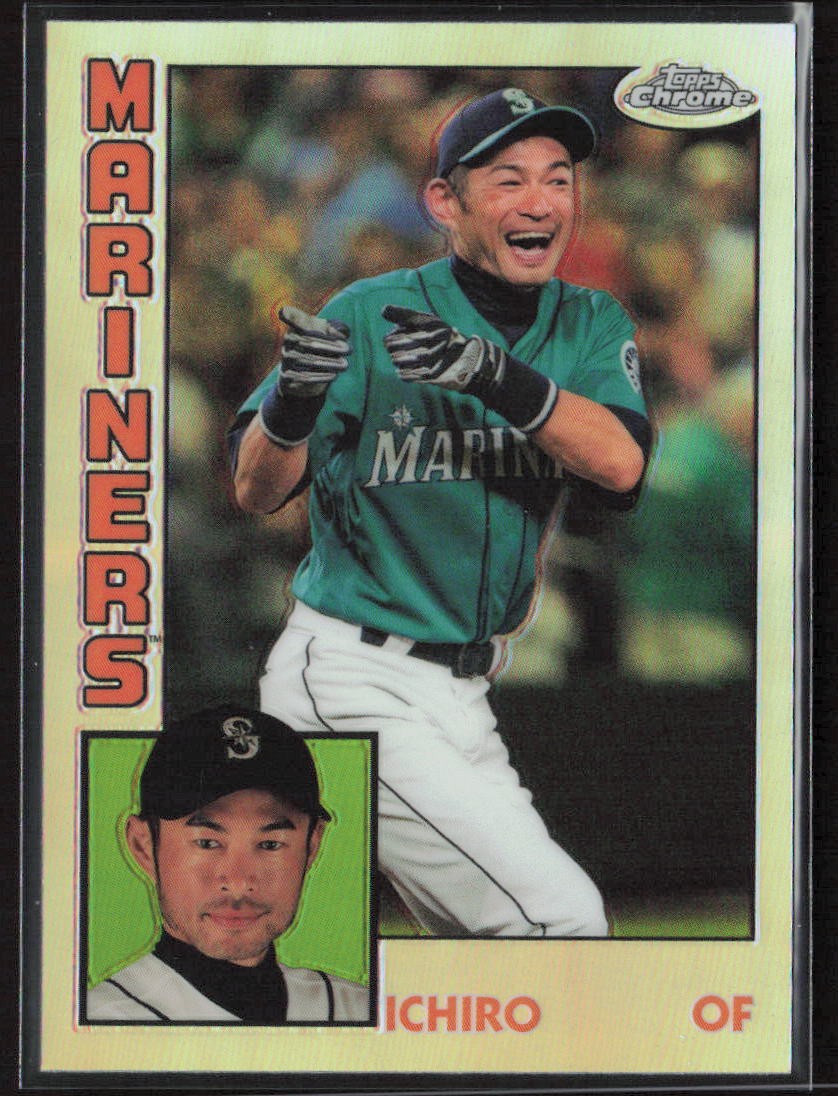 2019 Topps Chrome #84TC-14 Ichiro 1984 Topps Baseball 35th Anniversary