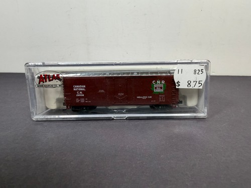 Atlas Spur N Train 33361 Box Car CANADIAN NATIONAL Leaf Logo CN 290018 | Zustand: New