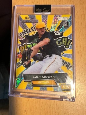 2024 Wild Card Alumination Paul Skenes Comix ROOKIE #1/25 BOOK END