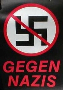 Sisters of Mercy 1992 Gegen Anti Nazis Poster 23x35 Some Girls Wander By Mistake