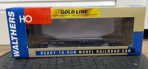 Walthers 932-40054 Gold Line Ho 50' Canadian Bulkhead Flat Car AC 2420 | Zustand: Used