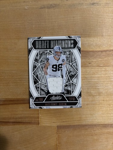 2025 Panini Absolute Maxx Crosby Base (RAW)