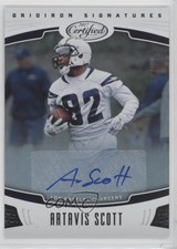 2017 Certified Gridiron Signatures 80/99 Artavis Scott #GS-AS Auto 9u7
