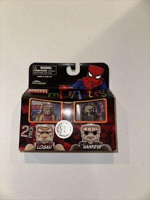 Marvel Minimates TRU Toys R Us Wave 5 Logan & Blind Old Man Hawkeye
