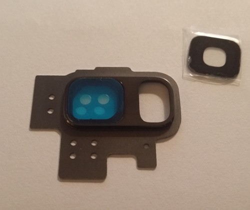 Lente+RING fotocamera vetrino REAR CAMERA+BIADESIVO PER SAMSUNG GALAXY S9 G960F - Foto 3 di 4