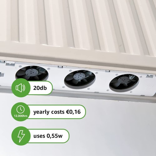 Speed Comfort Trio Set - Energy Saving Radiator Fan - Easy Setup - SpeedComfort - Picture 4 of 12