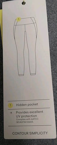 NWT Women's Size XS Simplicity Mid Rise Stretch Capri By All In Motion - Picture 5 of 5