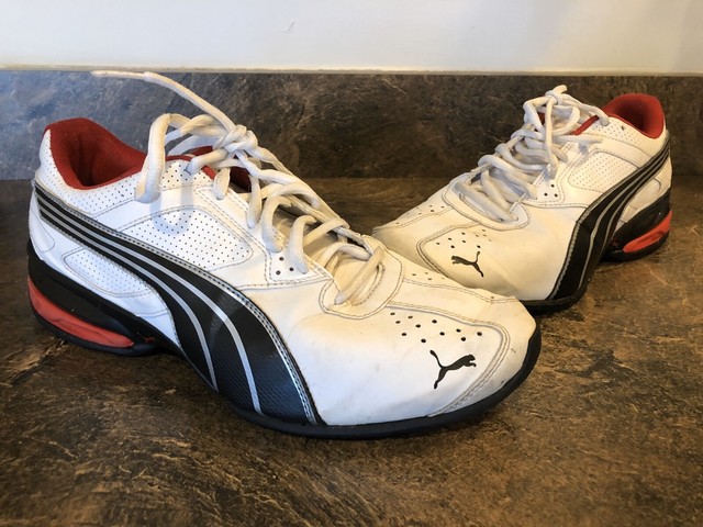 puma dare trainers white