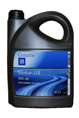 GM Semi Synthetic SAE 10W-40 5 L