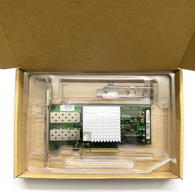 Fujitsu D2755-A11 Dual Port 10Gb SFP+ = Intel 82599E X520-DA2 Ethernet PCIe x 8
