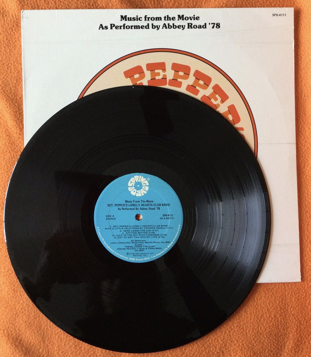 洋楽 beatles sgt. pepper's.. abbey road RARE! LP--ABBEY ROAD '78--SGT. PEPPER'S LONELY HEARTS CLUB BAND