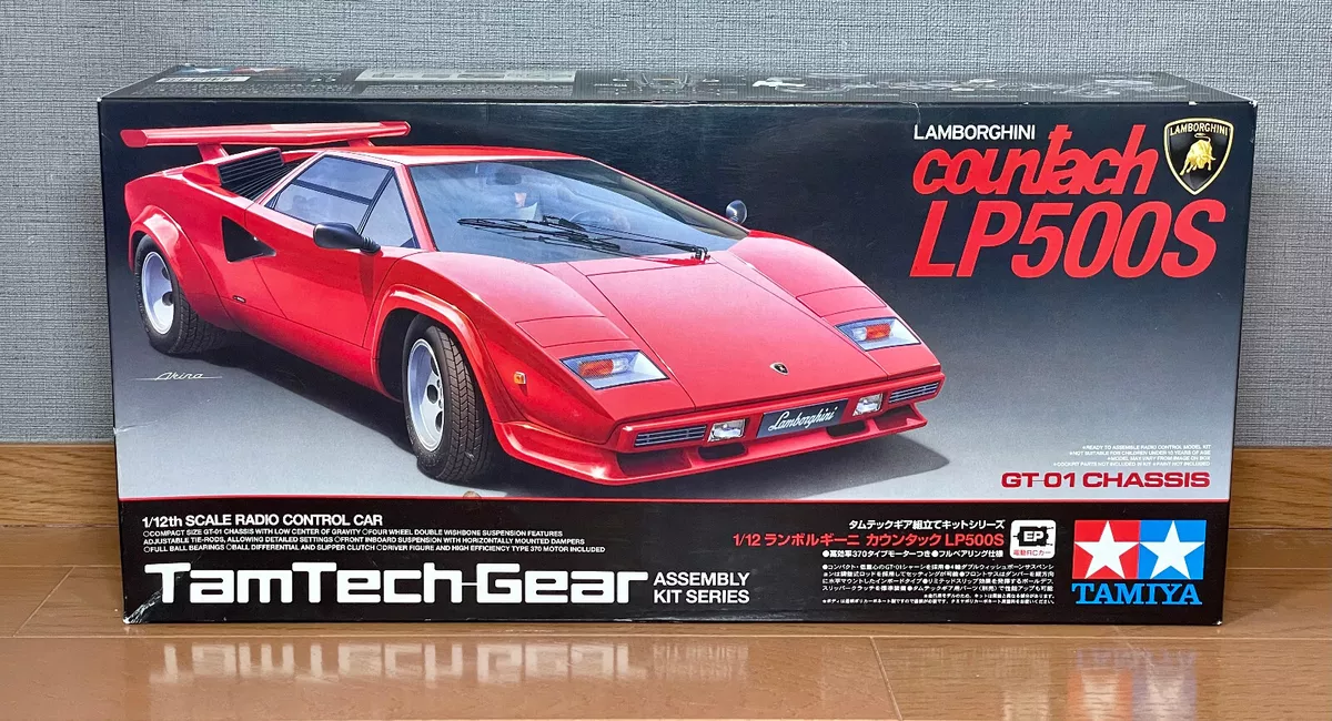 TAMIYA 1/24 Scale Special Edition Lamborghini Countach LP500S 25419 – WAFUU  JAPAN