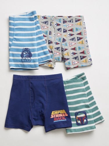 New GapKids | StarWars Boxer Briefs (4-Pack) S M L XL - Picture 1 of 1