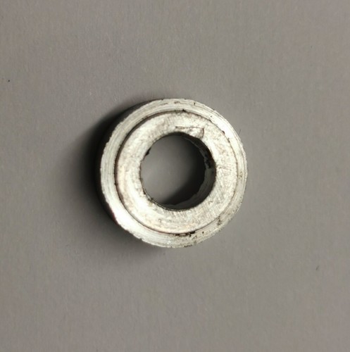 Splined aluminium washer for glued in glass of T25 opening 1/4 light C9840 - Picture 3 of 3