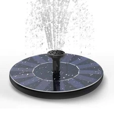 Solar Fountain Water Pump for Bird Bath,Mini Solar Powered Fountain Pump 1.5W