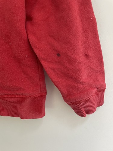 Carter's Kids Boys Sky's The Limit Cozy Fleece Long Sleeve Pullover Hoodie Red 6 - Picture 6 of 6