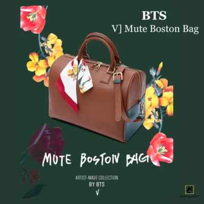 アイドルグッズ [V] MUTE BOSTON BAG BTS [V] MUTE BOSTON BAG [Official Merch Product] ARTIST